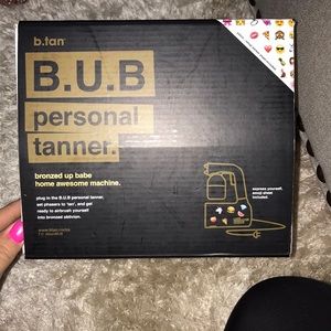 Personal self tanning machine